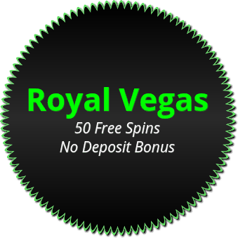 50 Free Spins at Royal Vegas, No Deposit Bonus
